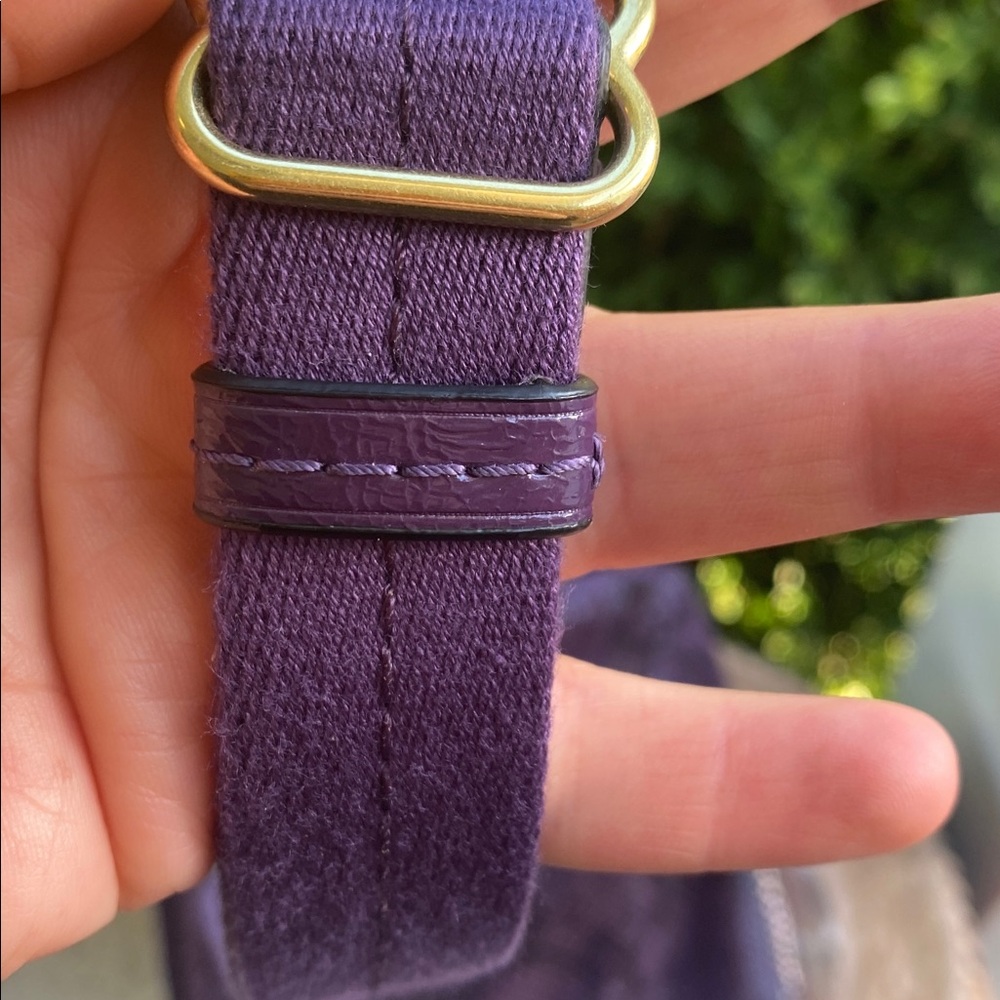 💜🖤Rare Y2K Purple Coach Crossbody Leather Bag💜🖤 - Picture 15 of 16